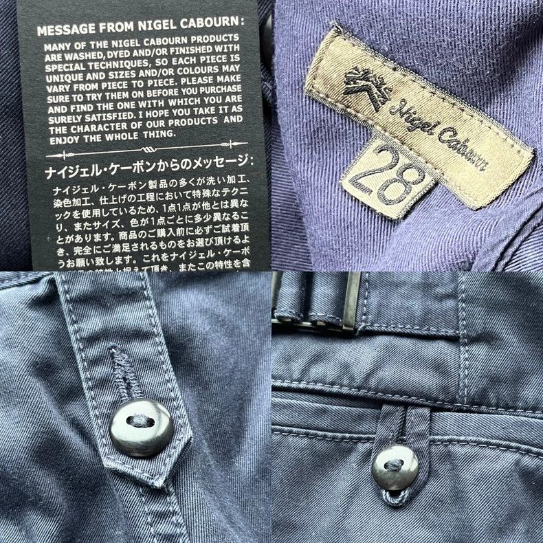 Nigel Cabourn Nigel Cabourn Japan Navy Chino Pants - dmc Size US 28 / EU 44 - 7 Thumbnail