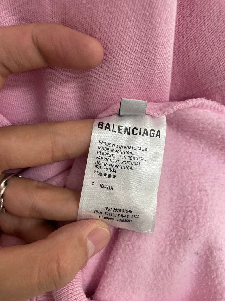 Balenciaga Balenciaga front and back logo hoodie S size - dmc Size US S / EU 44-46 / 1 - 5 Thumbnail
