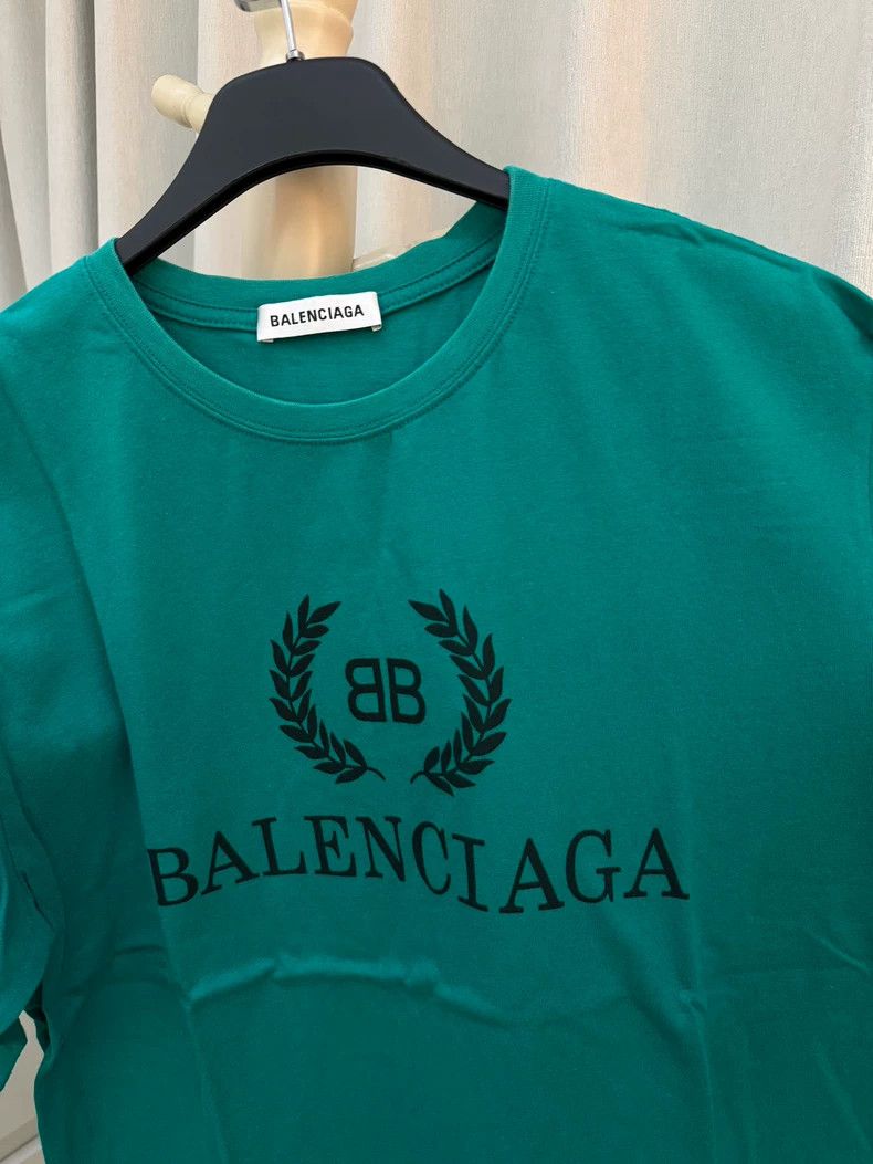 Balenciaga Balenciaga Green Short Sleeve T-Shirt S - dmc Size US S / EU 44-46 / 1 - 4 Thumbnail
