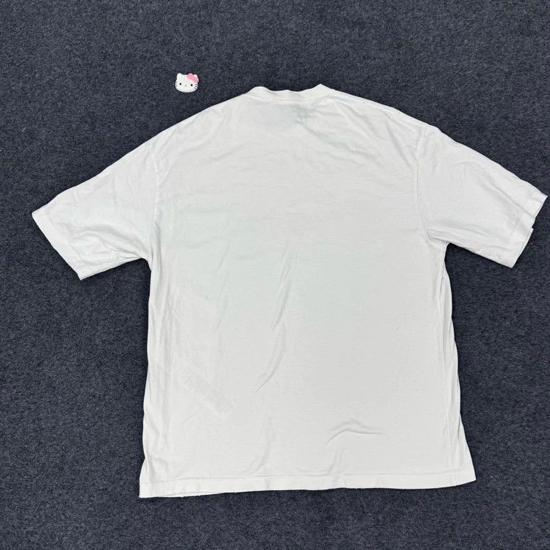 Balenciaga Balenciaga White Script Signature T-shirt - dmc Size US M / EU 48-50 / 2 - 2 Thumbnail