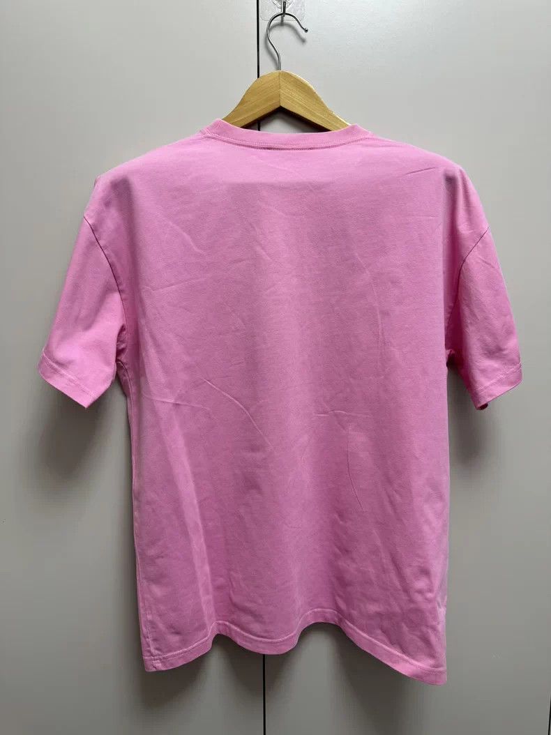 Balenciaga Balenciaga Pink Embroidered Logo Tee - dmc Size US S / EU 44-46 / 1 - 2 Thumbnail