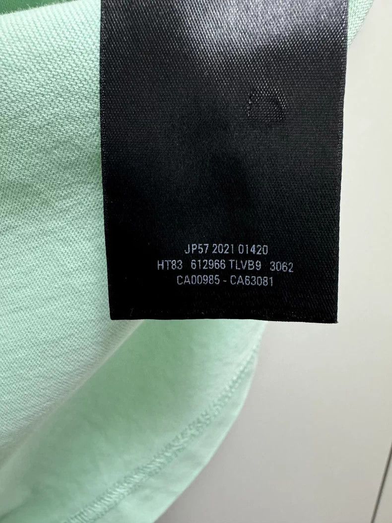 Balenciaga Balenciaga Mint Green Embroidered Tee - dmc Size US S / EU 44-46 / 1 - 5 Thumbnail