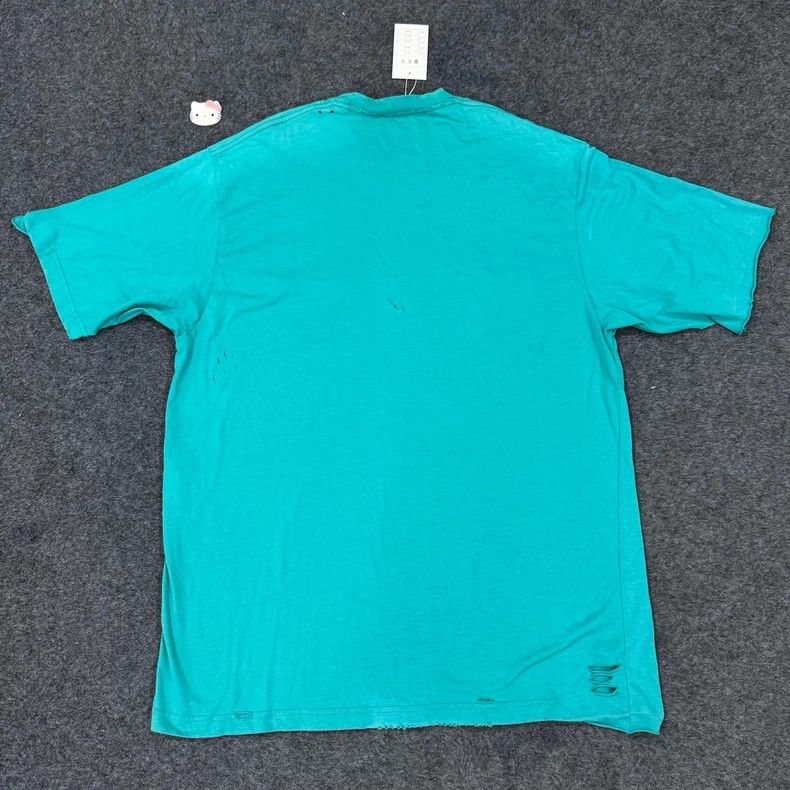 Balenciaga Balenciaga Distressed Mosaic Short Sleeve Tee - dmc Size US XS / EU 42 / 0 - 2 Thumbnail