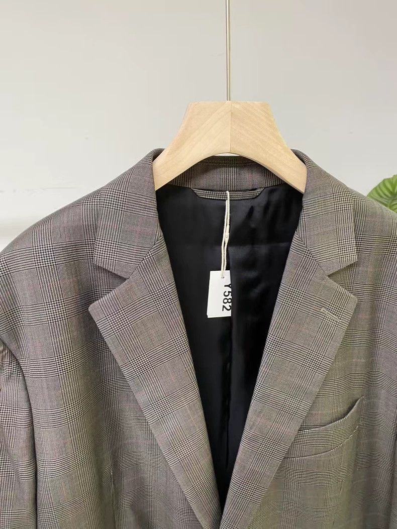 Balenciaga Balenciaga Men's Sleeve Logo Blazer - dmc Size US XXL / EU 58 / 5 - 4 Thumbnail