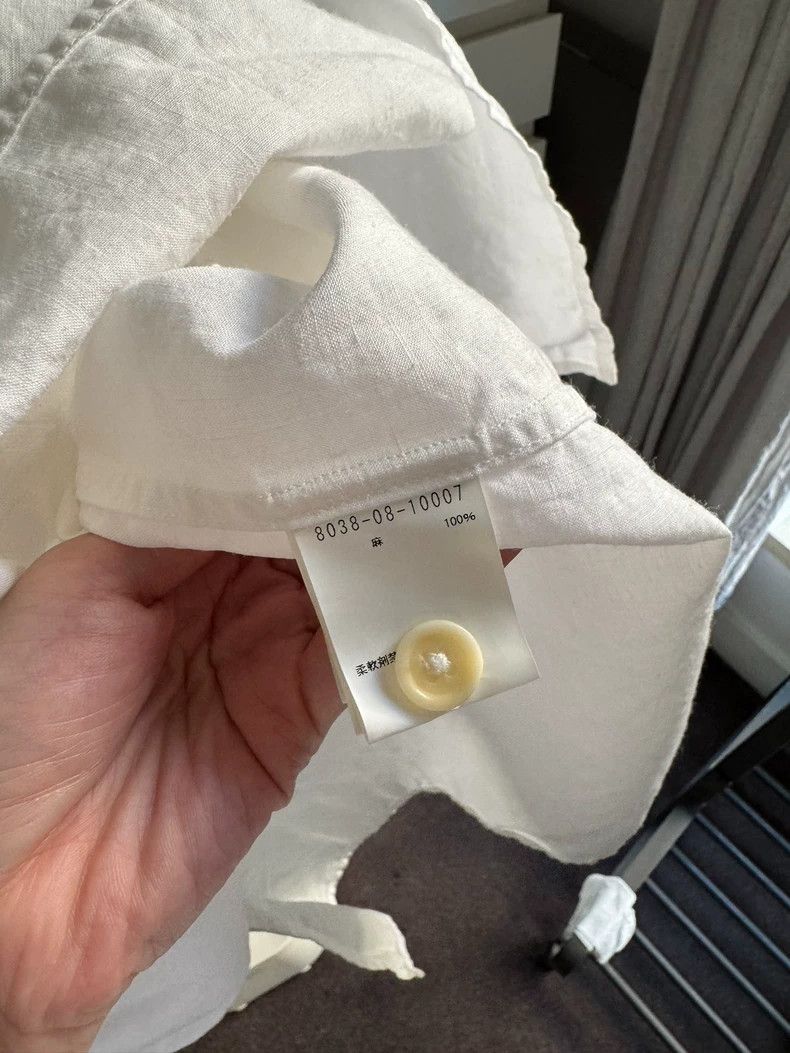 Nigel Cabourn Nigel Cabourn White Shirt Size 10 - dmc Size US M / EU 48-50 / 2 - 5 Thumbnail