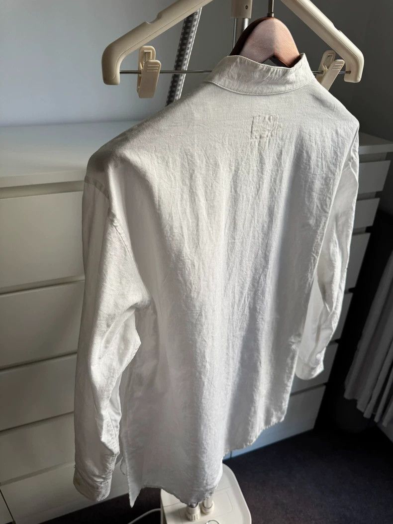 Nigel Cabourn Nigel Cabourn White Shirt Size 10 - dmc Size US M / EU 48-50 / 2 - 2 Thumbnail