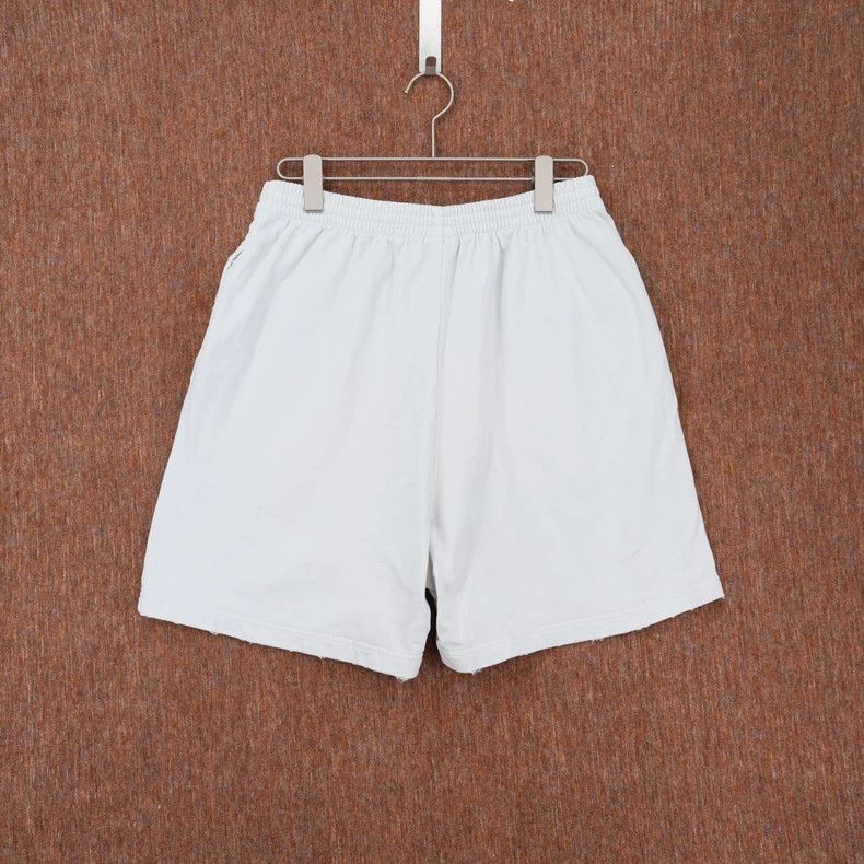Balenciaga Balenciaga Embroidered Logo Casual Shorts - dmc Size US 26 / EU 42 - 2 Thumbnail