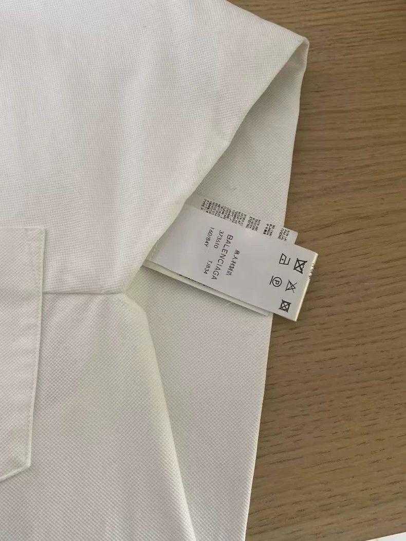 Balenciaga Balenciaga Long White Vest - dmc Size US S / EU 44-46 / 1 - 4 Thumbnail