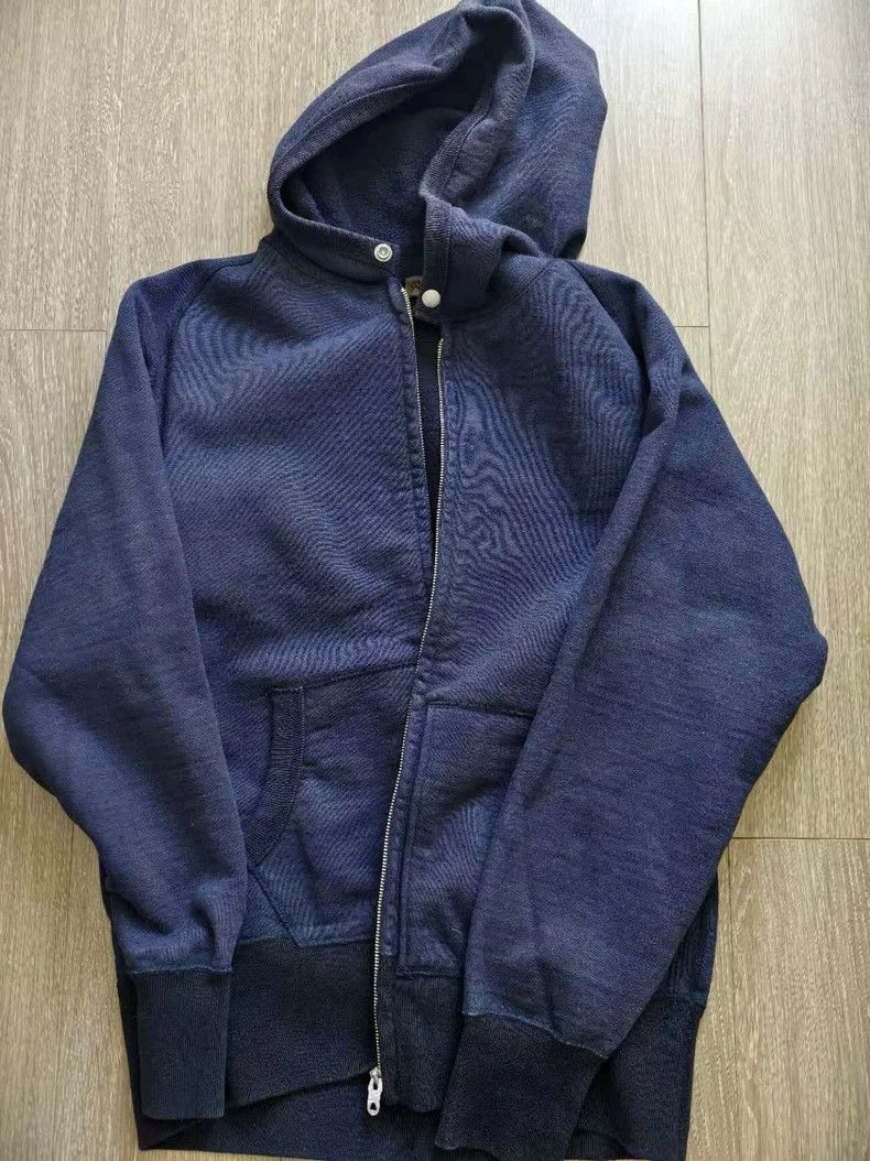 Nigel Cabourn Nigel Cabourn Half-Zip Hooded Sweatshirt - dmc Size US L / EU 52-54 / 3 - 7 Thumbnail