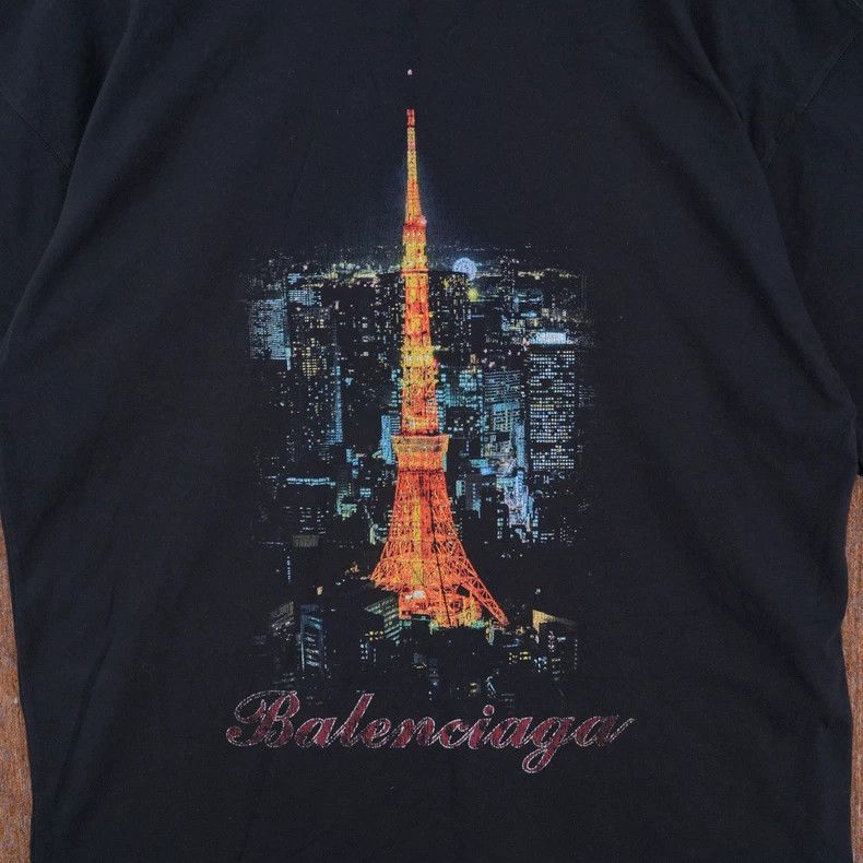 Balenciaga Balenciaga 24SS Ginza Limited Wash Tee - dmc Size US L / EU 52-54 / 3 - 3 Thumbnail