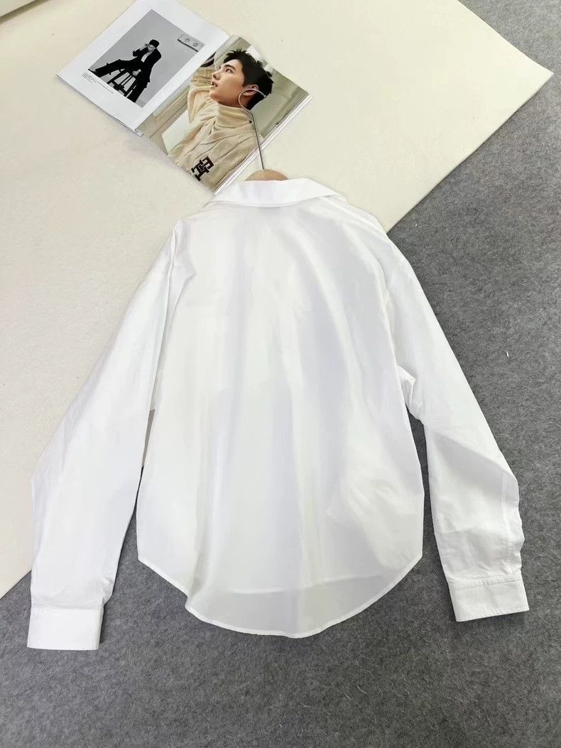Balenciaga Balenciaga Small Logo Long Sleeve Shirt - dmc Size US S / EU 44-46 / 1 - 6 Thumbnail