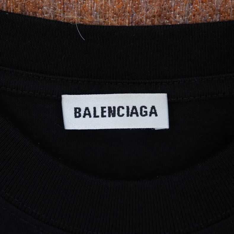 Balenciaga Balenciaga Logo Short Sleeve T-shirt - dmc Size US M / EU 48-50 / 2 - 4 Thumbnail