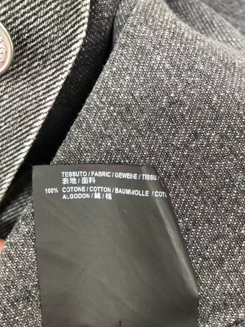 Balenciaga Balenciaga Distressed Logo Denim Jacket - dmc Size US XXL / EU 58 / 5 - 7 Thumbnail