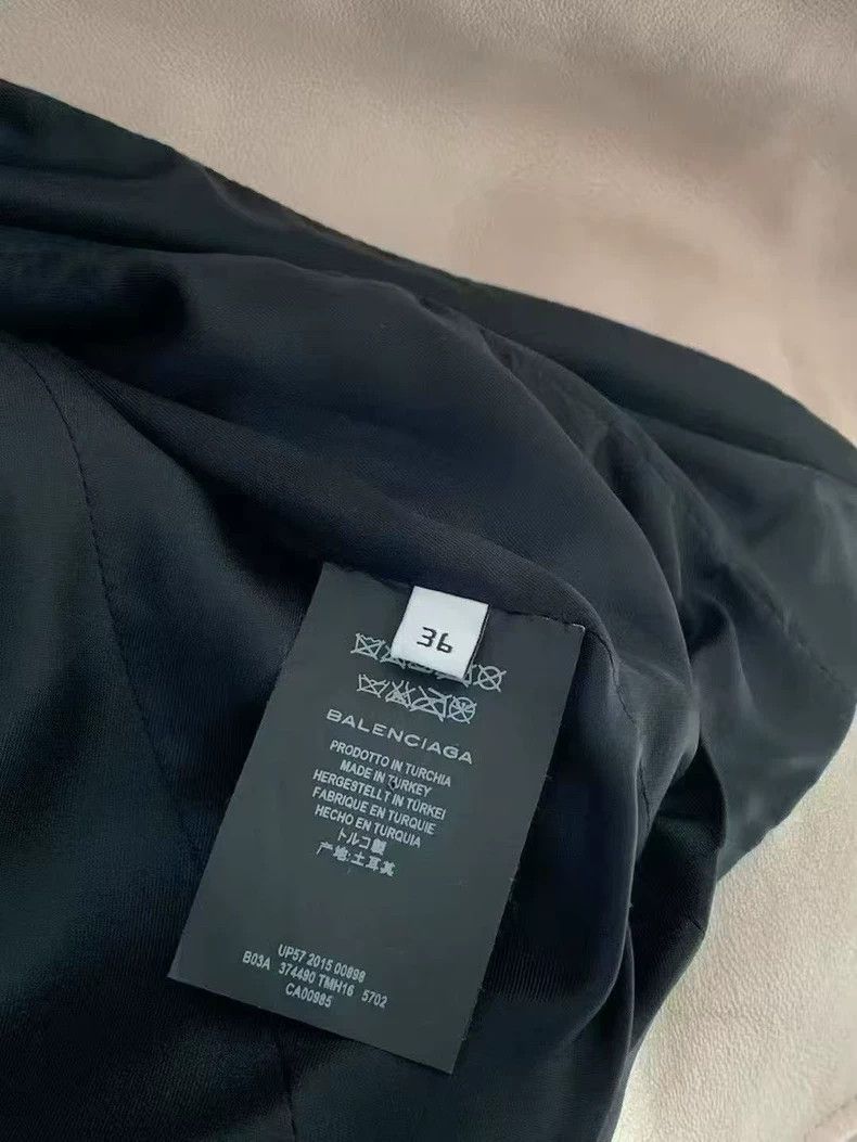 Balenciaga Balenciaga Zip Leather Jacket - dmc Size US S / EU 44-46 / 1 - 3 Thumbnail