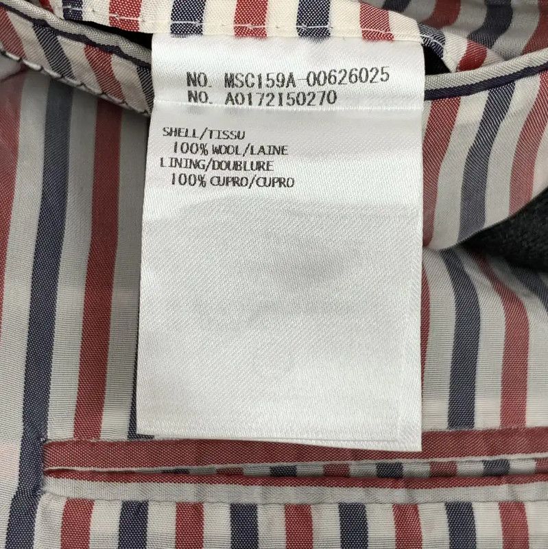 Thom Browne Thom Browne Gray Wool Women's Jacket 0089 Size S / US 4 / IT 40 - 7 Thumbnail