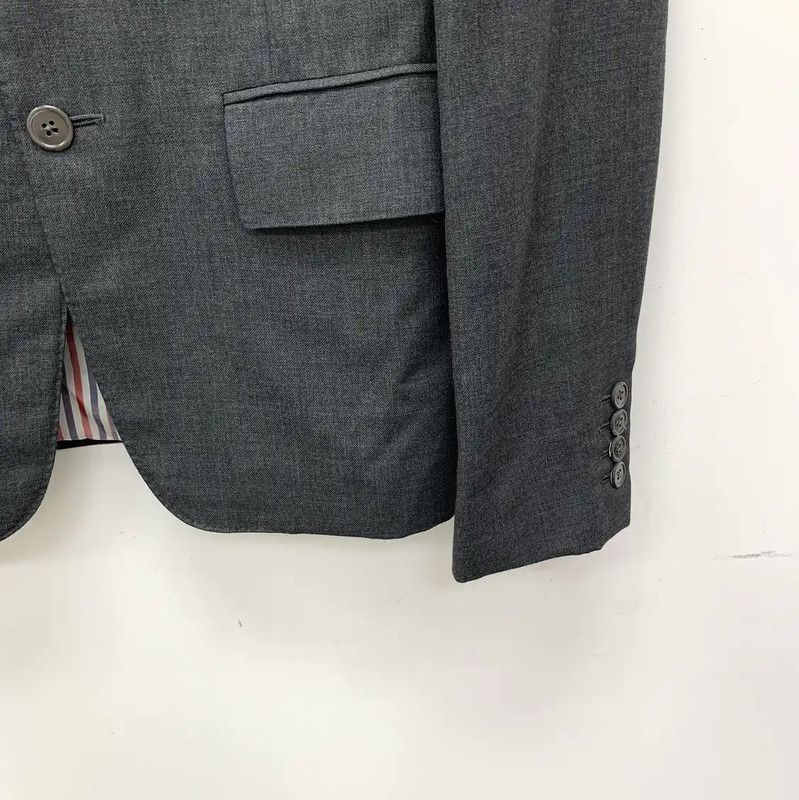 Thom Browne Thom Browne Gray Wool Women's Jacket 0089 Size S / US 4 / IT 40 - 4 Thumbnail