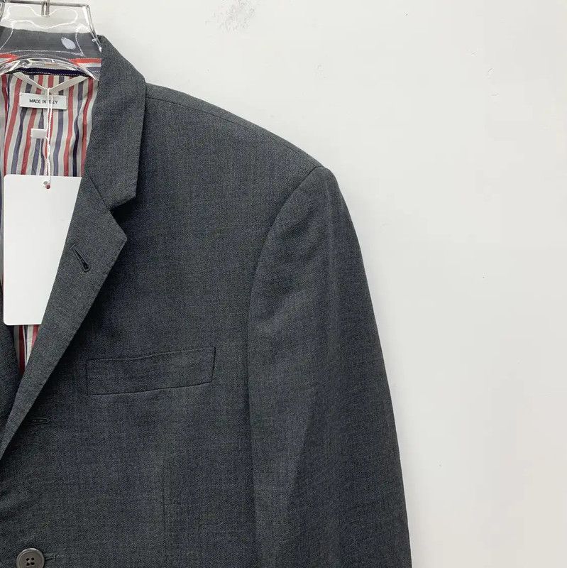 Thom Browne Thom Browne Gray Wool Women's Jacket 0089 Size S / US 4 / IT 40 - 3 Thumbnail