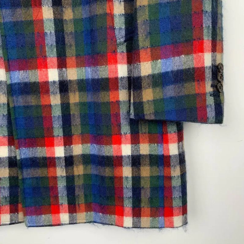 Thom Browne Thom Browne Colorblock Wool Coat for Women 0089 Size XS / US 0-2 / IT 36-38 - 5 Thumbnail