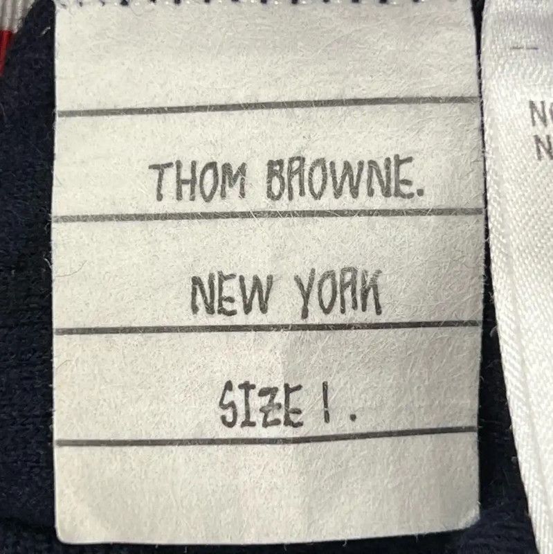 Thom Browne Thom Browne Black Long Sleeve Cotton Pullover 0089 Size S / US 4 / IT 40 - 6 Thumbnail