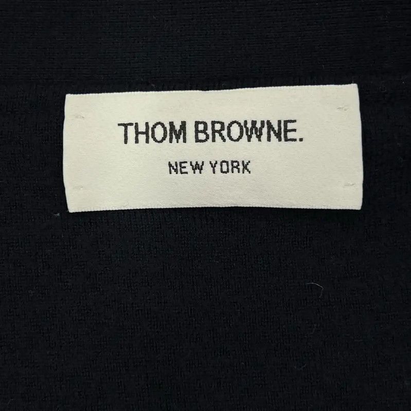 Thom Browne Thom Browne Black Long Sleeve Cotton Pullover 0089 Size S / US 4 / IT 40 - 5 Thumbnail