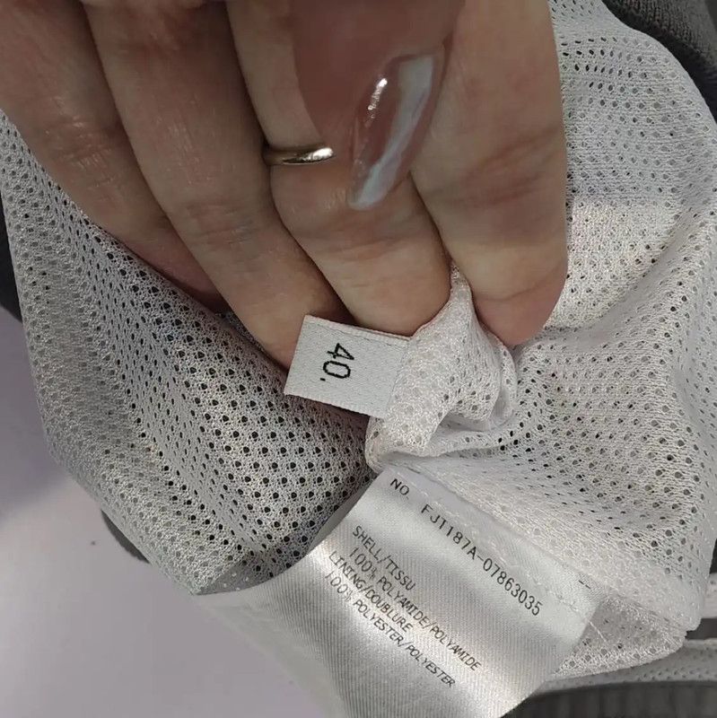 Thom Browne Thom Browne Gray Nylon Women's Jacket 0089 Size S / US 4 / IT 40 - 5 Thumbnail