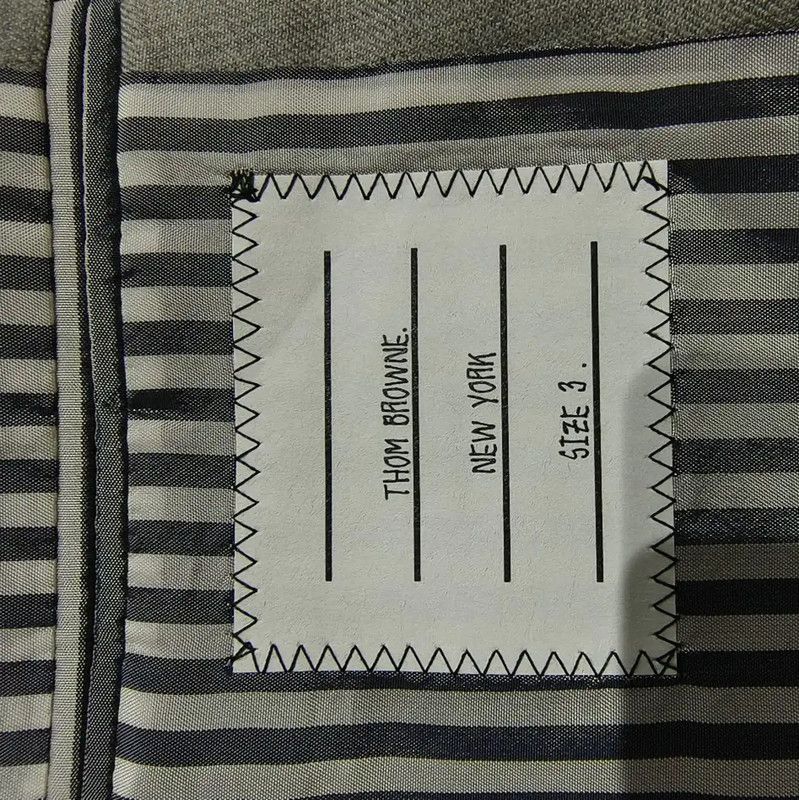 Thom Browne Thom Browne Gray Polyester Women's Jacket 0089 Size XL / US 12-14 / IT 48-50 - 6 Thumbnail