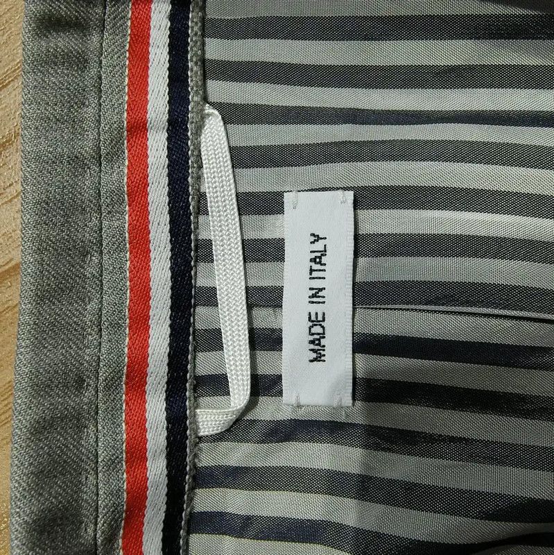 Thom Browne Thom Browne Gray Polyester Women's Jacket 0089 Size XL / US 12-14 / IT 48-50 - 4 Thumbnail
