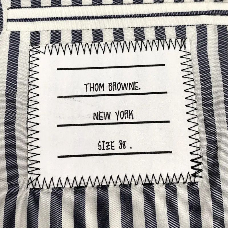 Thom Browne Thom Browne Women's Gray Wool Jacket 0089 Size S / US 4 / IT 40 - 7 Thumbnail