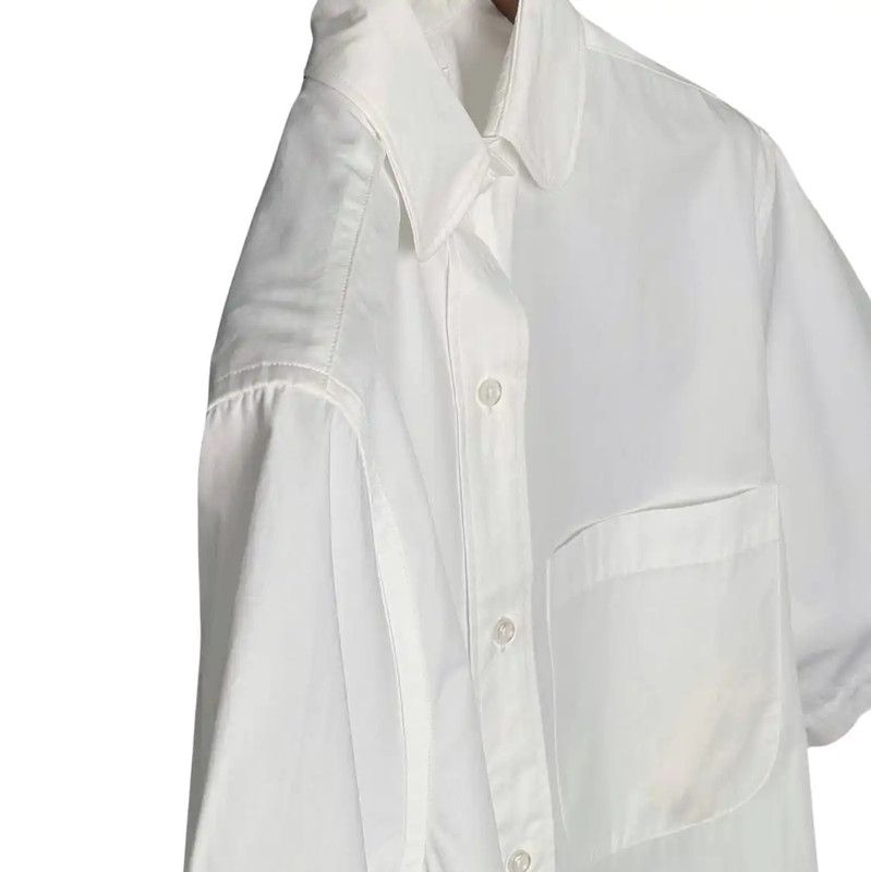 Thom Browne White Short Sleeve Shirt 0089