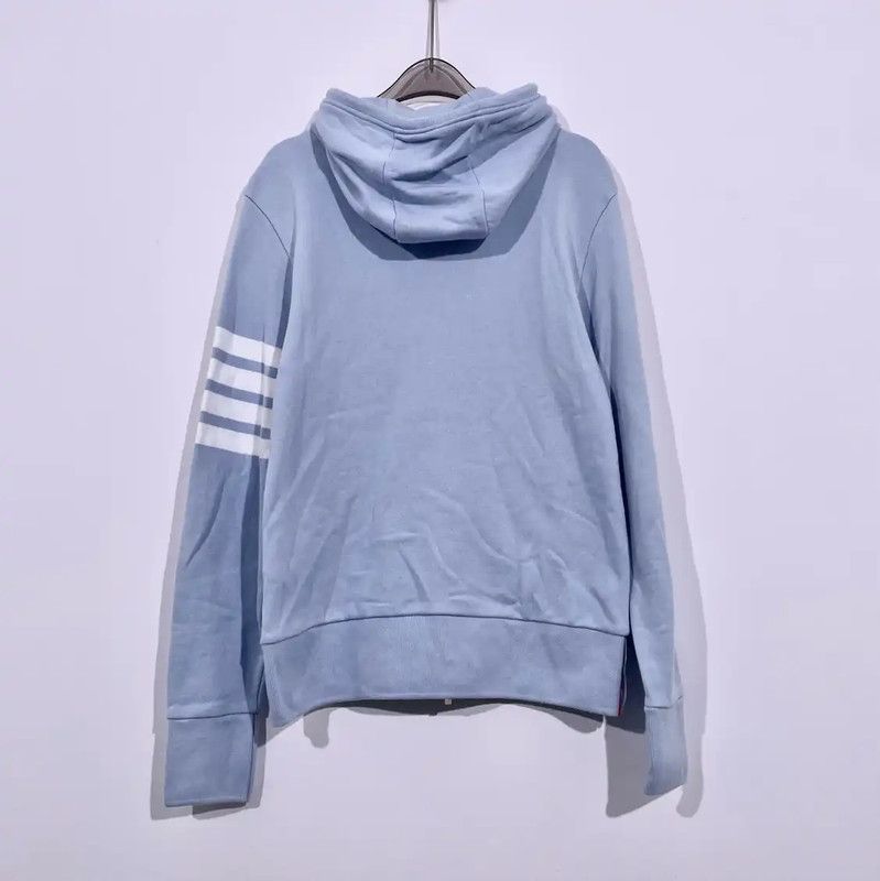 Thom Browne Thom Browne Blue Cotton Women’s Jacket 0089 Size S / US 4 / IT 40 - 2 Thumbnail