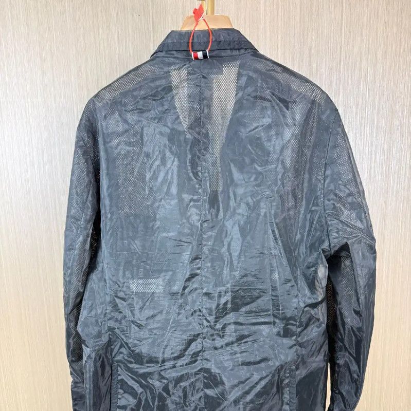 Thom Browne Thom Browne Black Polyester Women's Jacket 0089 Size L / US 10 / IT 46 - 2 Thumbnail