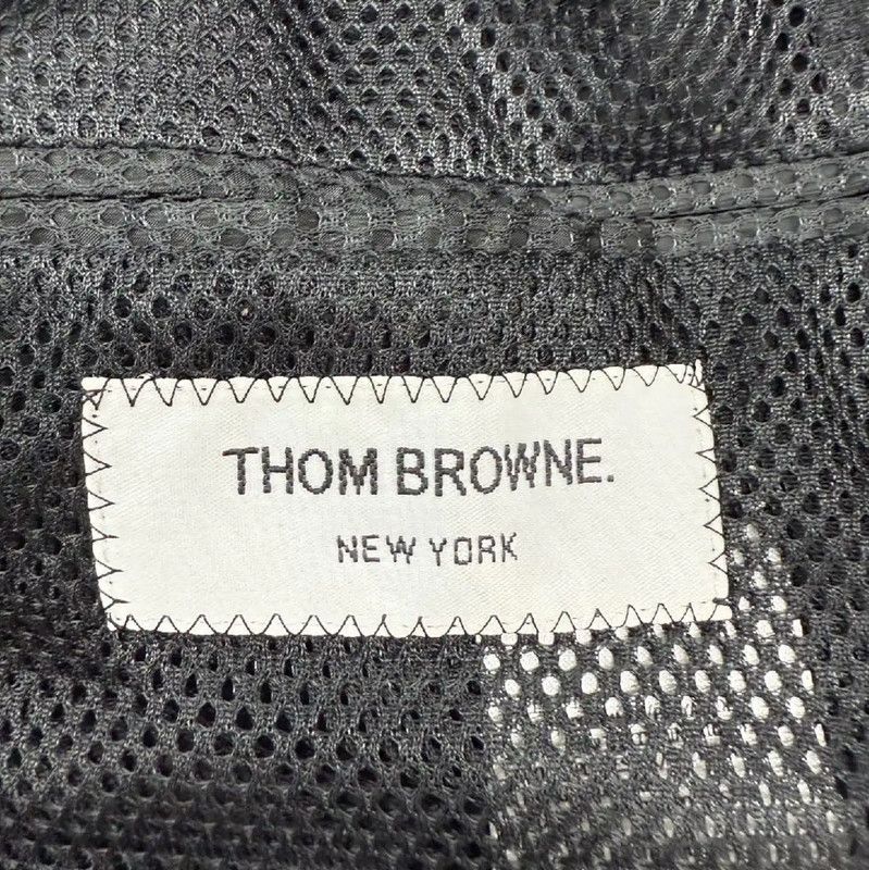 Thom Browne Thom Browne Black Polyester Women's Jacket 0089 Size L / US 10 / IT 46 - 3 Thumbnail