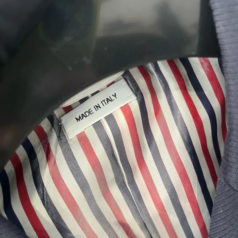 Thom Browne Thom Browne Blue Wool Women's Jacket 0089 Size XS / US 0-2 / IT 36-38 - 3 Thumbnail