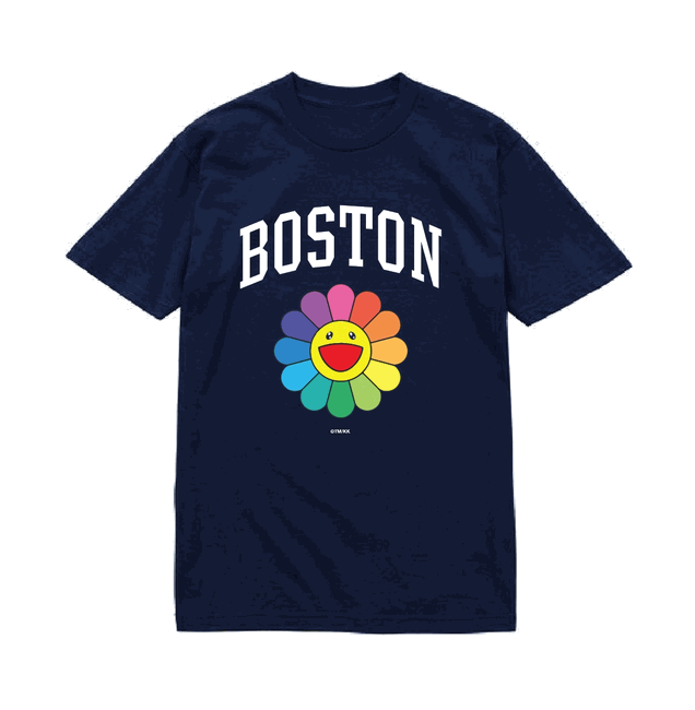 トップス ComplexCon BOSTON FLOWER T-shirt Takashi Murakami Boston 