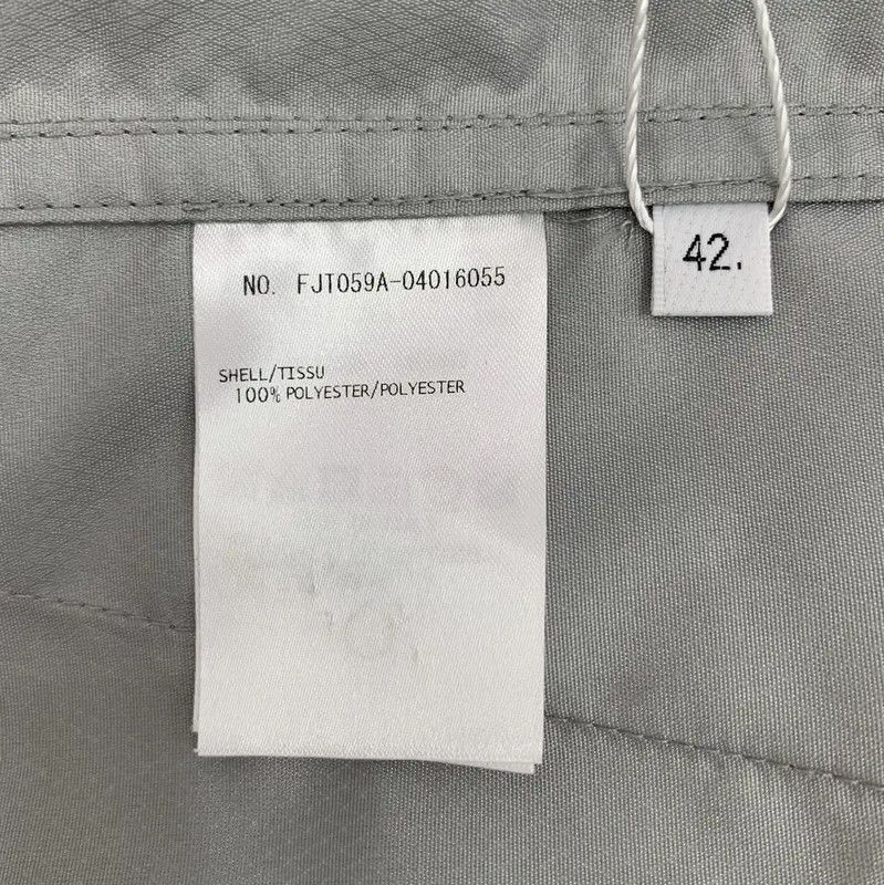 Thom Browne Thom Browne Gray Polyester Women's Trench Coat 0089 Size ONE SIZE - 8 Thumbnail