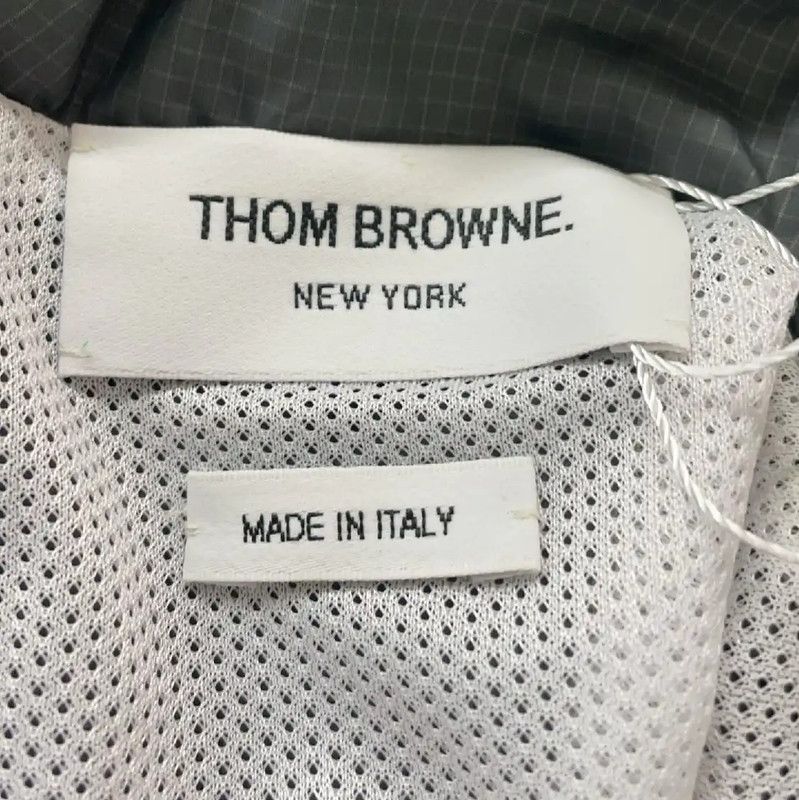 Thom Browne Thom Browne Women's Gray Polyester Coat 0089 Size M / US 6-8 / IT 42-44 - 4 Thumbnail
