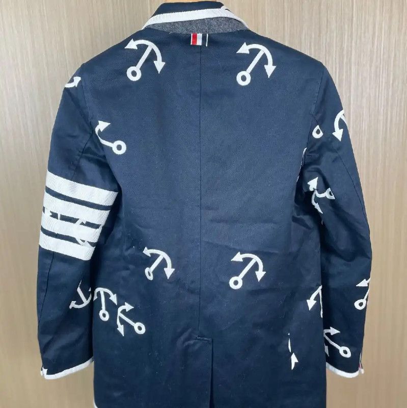Thom Browne Thom Browne Color-Blocked Cotton Cardigan 0089 Size M / US 6-8 / IT 42-44 - 2 Thumbnail