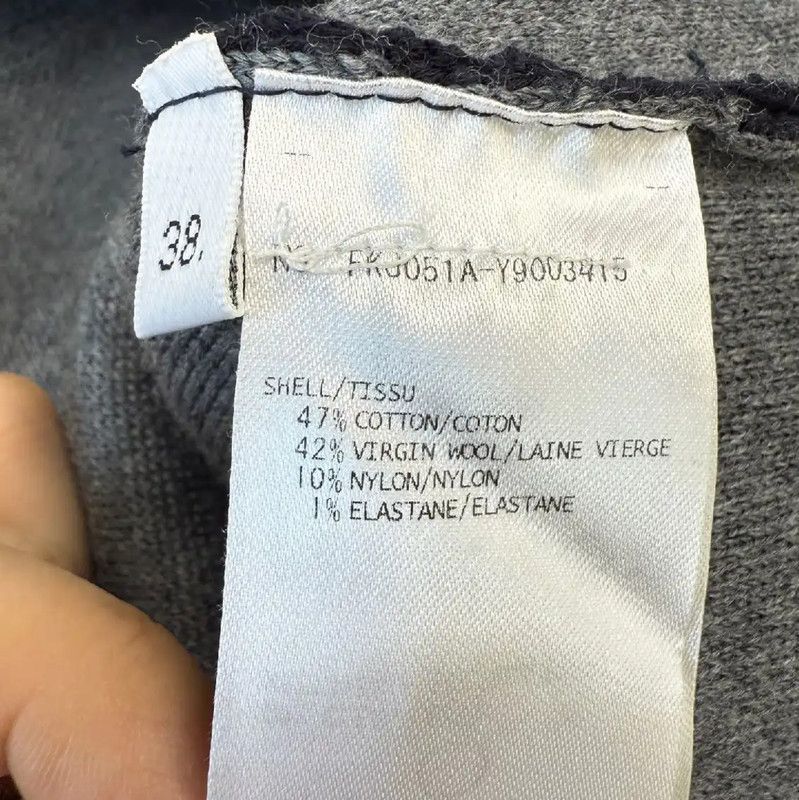 Thom Browne Thom Browne Navy Cotton Women's Cardigan 0089 Size M / US 6-8 / IT 42-44 - 5 Thumbnail