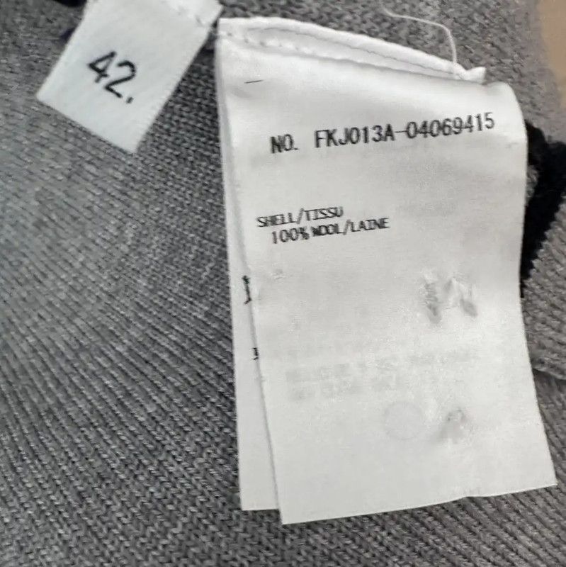 Thom Browne Thom Browne Women's White Cardigan Sweater 0089 Size M / US 6-8 / IT 42-44 - 6 Thumbnail