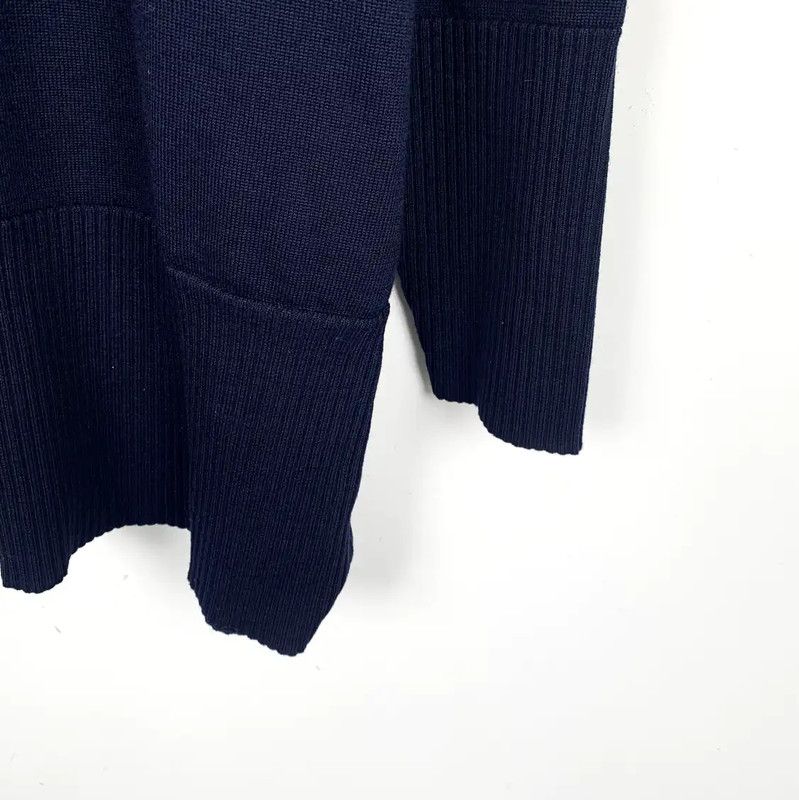 Thom Browne Thom Browne Women's Navy Wool Sweater 0089 Size S / US 4 / IT 40 - 5 Thumbnail