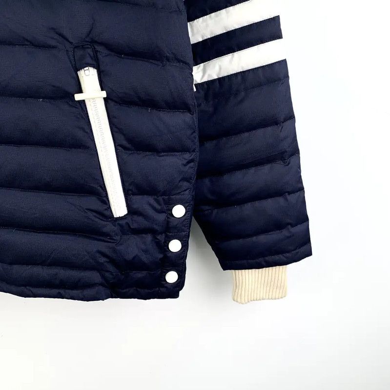 Thom Browne Thom Browne Dark Blue Women’s Down Jacket 0089 Size L / US 10 / IT 46 - 5 Thumbnail