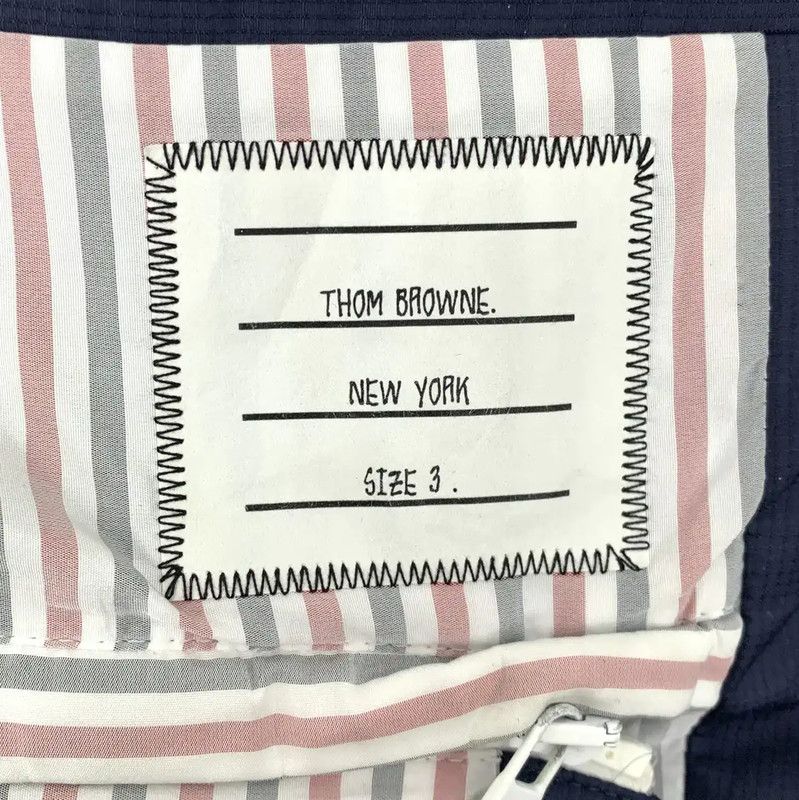Thom Browne Thom Browne Dark Blue Women’s Down Jacket 0089 Size L / US 10 / IT 46 - 7 Thumbnail