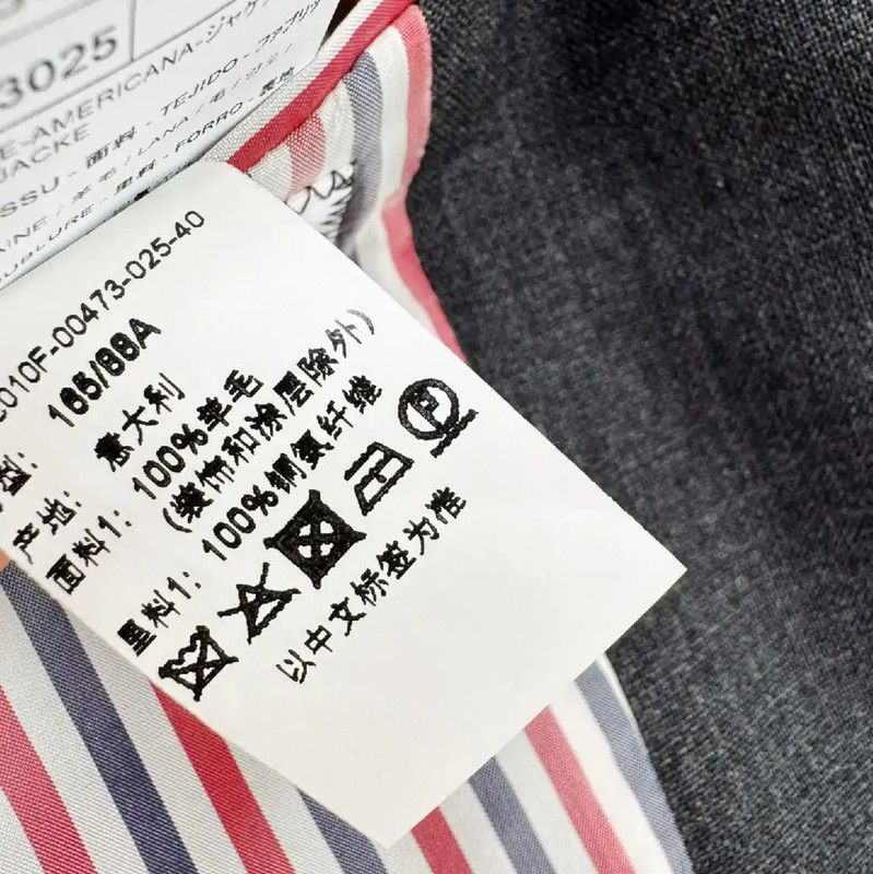 Thom Browne Thom Browne Women's Gray Spring Autumn Trench Coat 0089 Size S / US 4 / IT 40 - 6 Thumbnail
