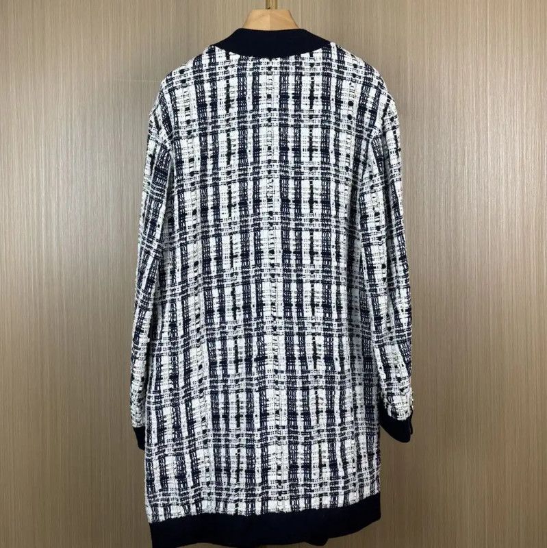 Thom Browne Thom Browne Women's Color Block Cardigan 0089 Size L / US 10 / IT 46 - 2 Thumbnail