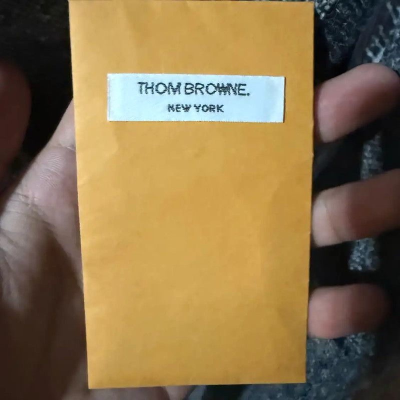 Thom Browne Thom Browne Gray Wool Logo Women's Down Coat 0089 Size ONE SIZE - 6 Thumbnail