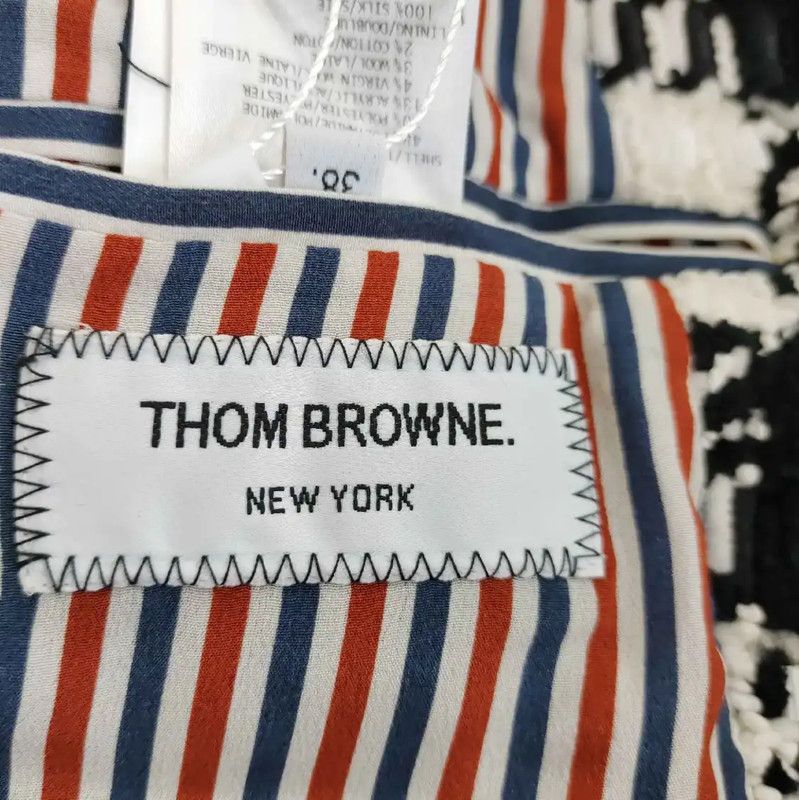 Thom Browne Thom Browne Women's Color Blocked Nylon Coat 0089 Size M / US 6-8 / IT 42-44 - 3 Thumbnail