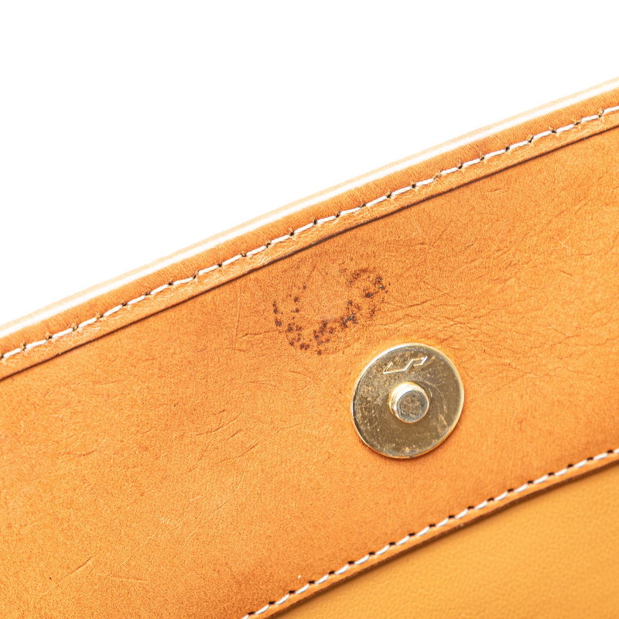 Celine Celine Macadam Crossbody Shoulder Bag in Brown Leather for Women Size ONE SIZE - 8 Thumbnail