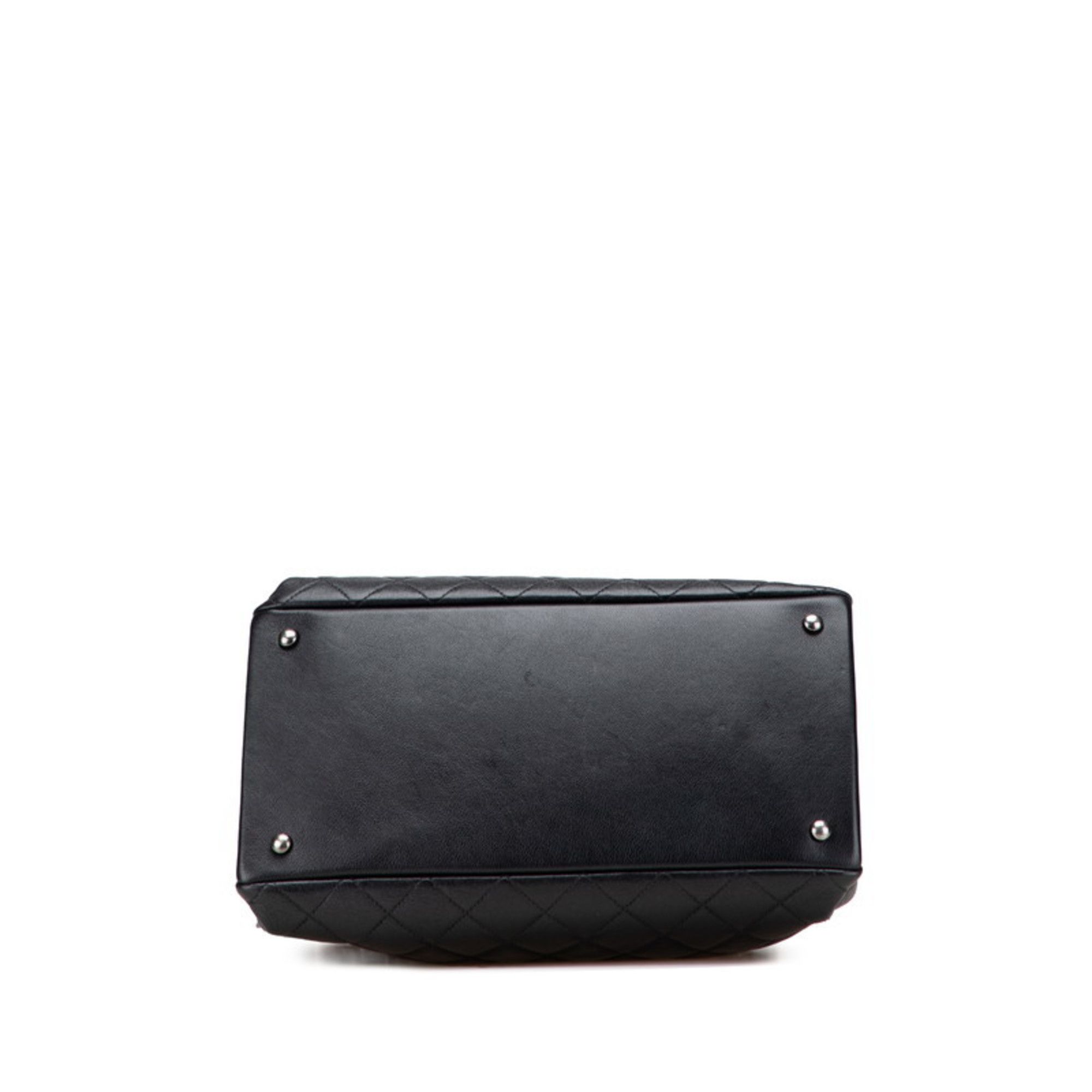 Chanel CHANEL 31 RUE CAMBON Handbag Chain Shoulder Bag Black Lambskin Women's Size ONE SIZE - 3 Thumbnail