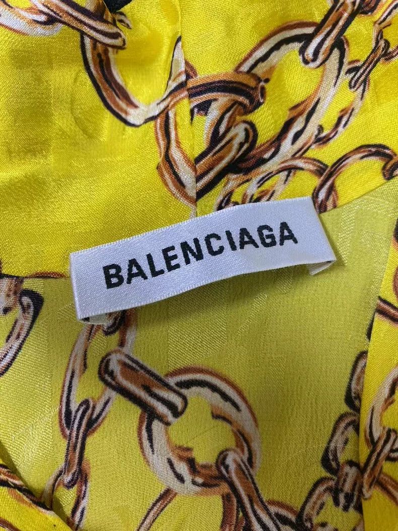 Balenciaga Balenciaga Silk Chain Show Top - dmc Size US XS / EU 42 / 0 - 5 Thumbnail