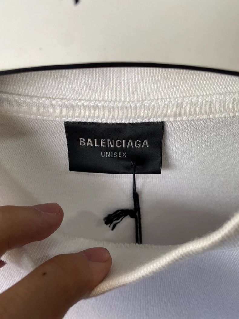 Balenciaga Balenciaga Men's Short Sleeve T-shirt - dmc Size US M / EU 48-50 / 2 - 5 Thumbnail
